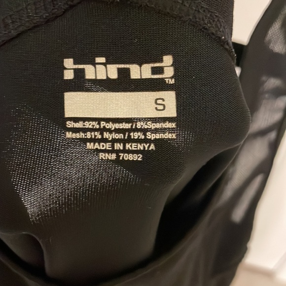 Black Mesh Racerback Workout Tank - Picture 2 of 2